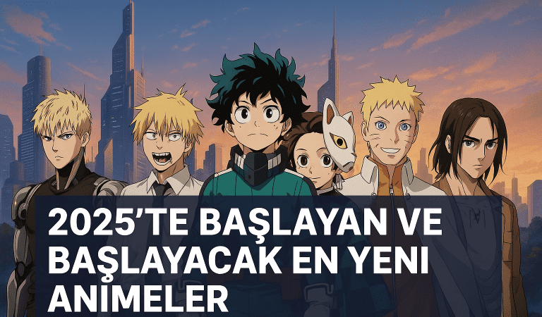 2025’te Başlayan ve Başlayacak En Yeni Animeler