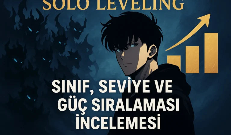 🔥 Solo Leveling – Sınıf, Seviye ve Güç Sıralaması İncelemesi