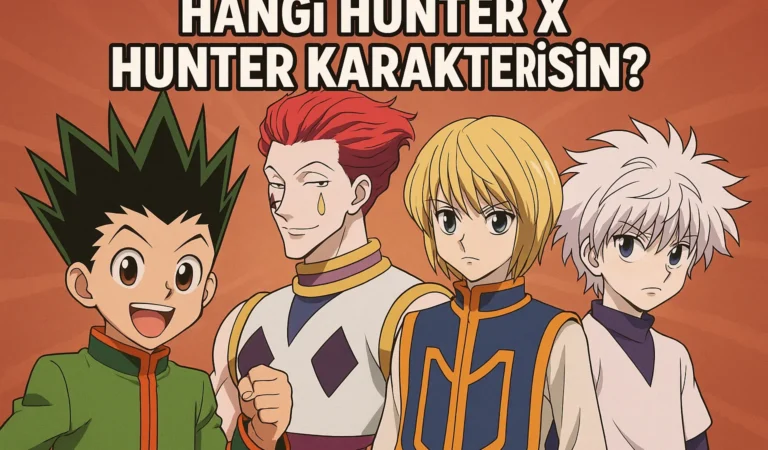 Hangi Hunter x Hunter Karakterisin?