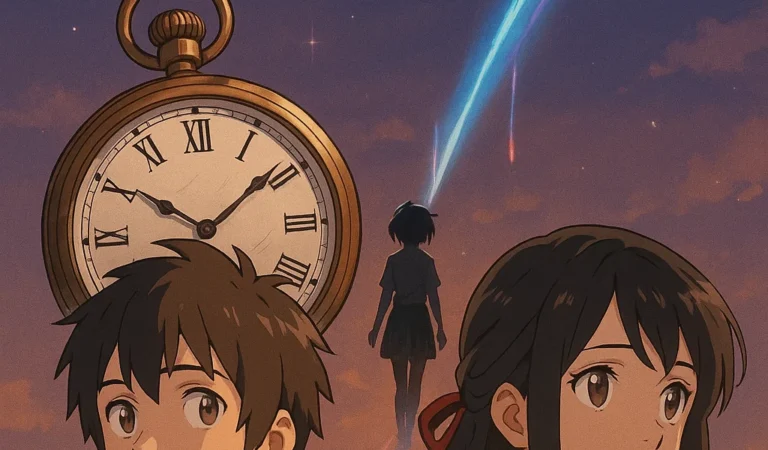 Zaman, Geçmiş ve Gelecek Konulu İzlenmesi Gereken En İyi 10 Bilim Kurgu Animesi ⏳🚀